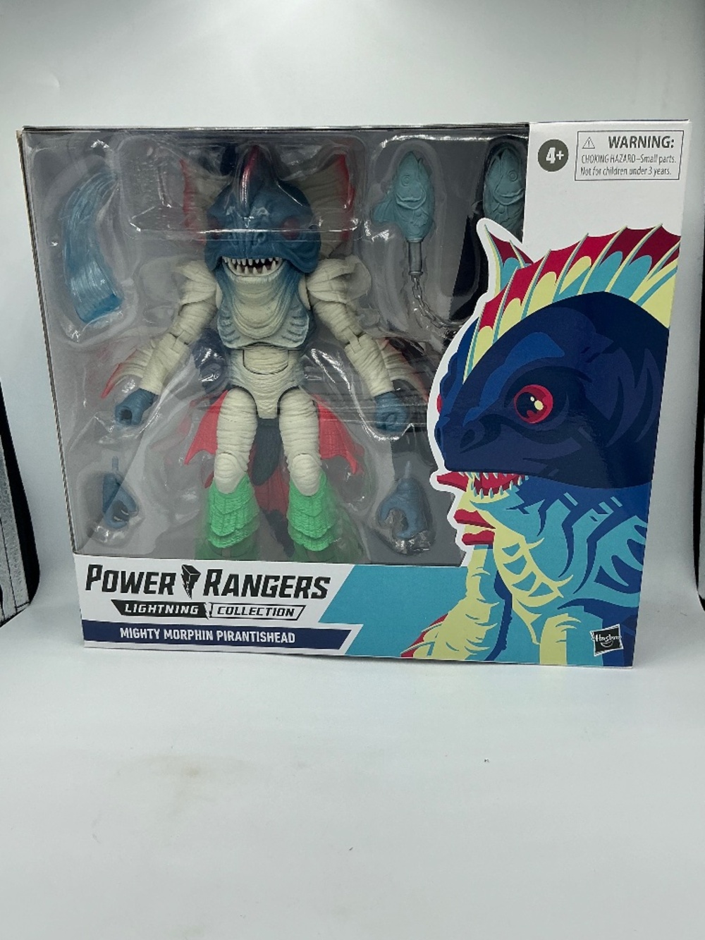 Power Rangers Lightning Collection Mighty Morphin Pirantishead Figure New Sealed